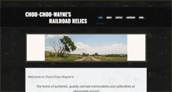 Desktop Screenshot of choo-choo-wayne.com